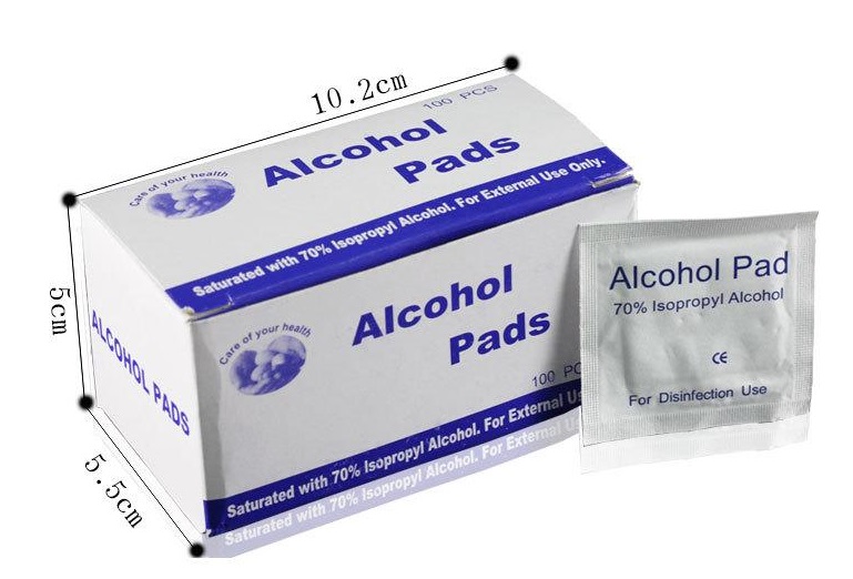 Disposable alcohol pad