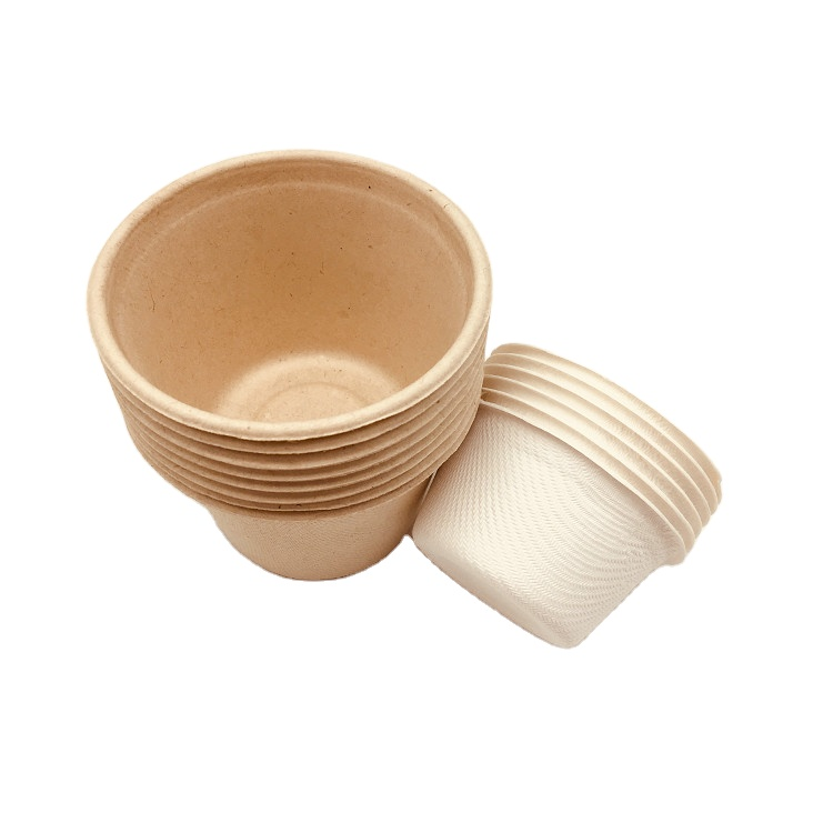 disposable biodegradable sugarcane pulp cup medicine cup