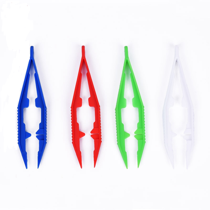 disposable plastic surgical tweezers of all colors