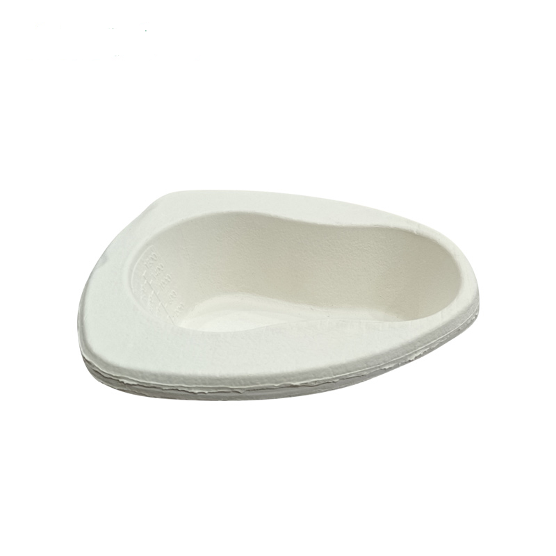 newspaper pulp oval disposable paper pulp bedpan