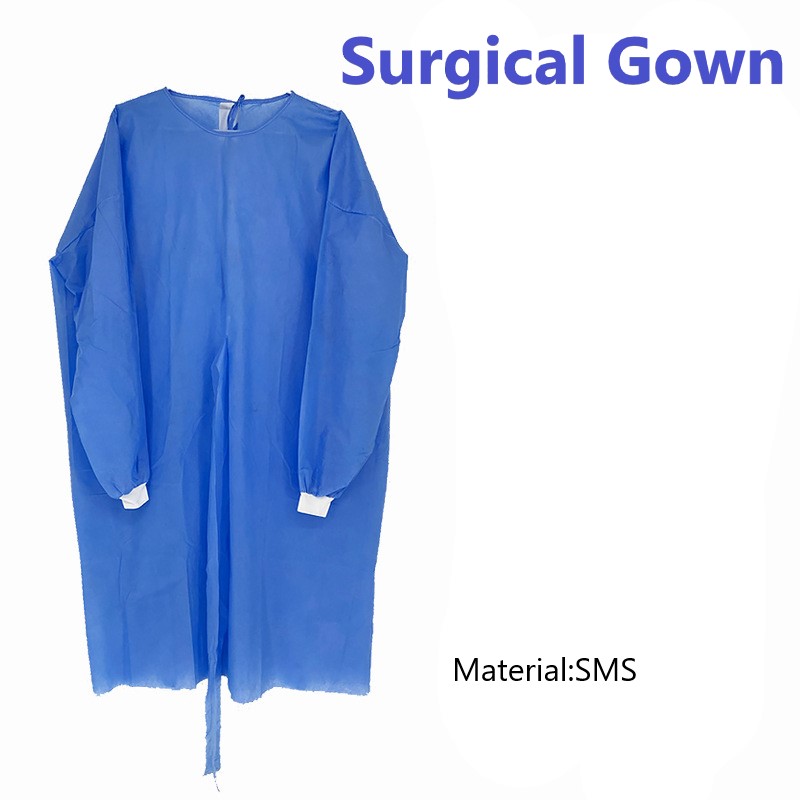 Disposable SMS surgical gown