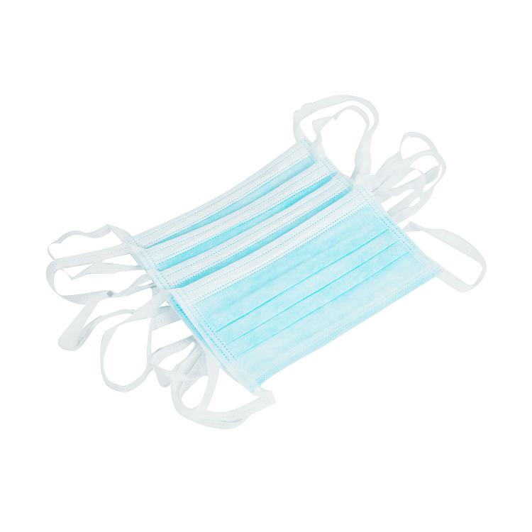 Disposable Medical Nonwoven 3 Ply Earloop Tie Face Mask