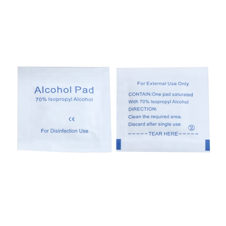 Medical sterile alcohol prep pad