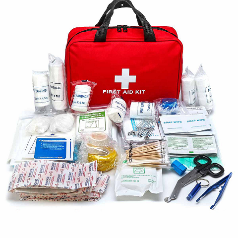 Mini first aid kit for home and car